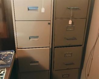 2 nice file cabinets