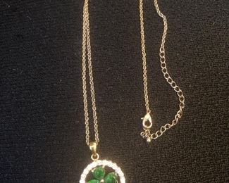 costume bling  feel lucky- this piece is really nice in person    $12