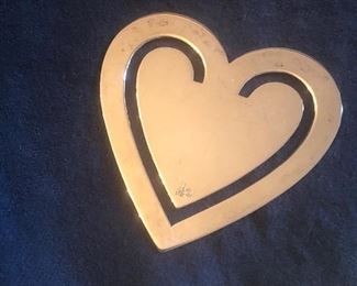 long retired james avery heart bookmark -$55 