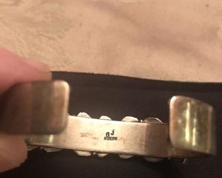 inside of cuff bracelet 