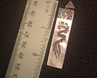 sterling  pendant super cool piece back is nice design too $49