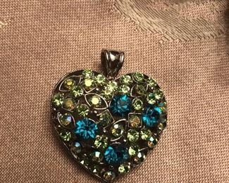 bling costume pendant $10