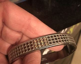 stainless steel w/ bling bracelet  way cooler in person $18 like new 