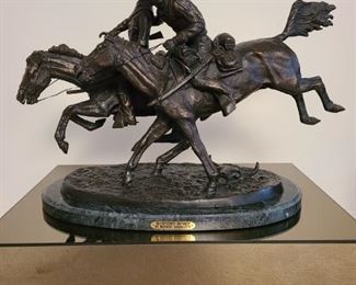 001 Wounded Bunkie by Frederic Remington