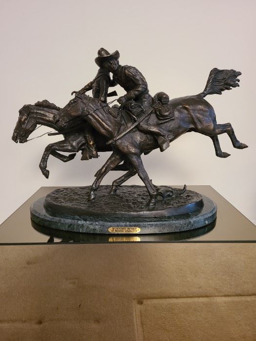 001 Wounded Bunkie by Frederic Remington