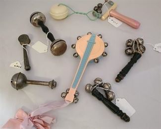 Antique Baby Rattles