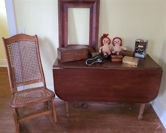 Drop Leaf Table, Rocking Chair More