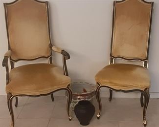 Gold Velvet Chairs