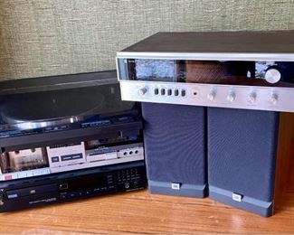 JBL Speakers, Pioneer Turntable More