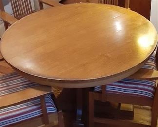 Stickley Dining Table and Chairs