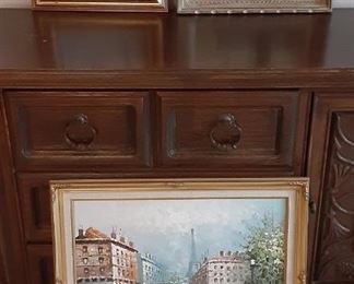 Three Signed Oil Paintings