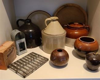 Vintage Crocks Bean Pots