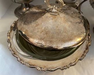 Vintage Silver Plate Serving Pieces