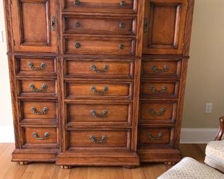 Hickory White Dresser (2 piece for moving)