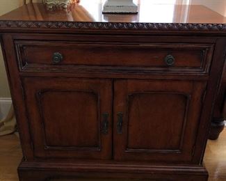 Hickory White Nightstand