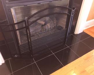 1/3 fireplace screens