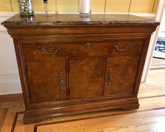 Thomasville Elysee marble top Server