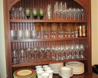 Glassware and dishes