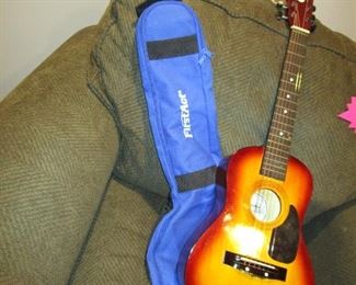 Guitar + case