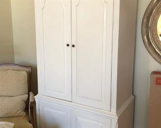Jasper media armoire - great to reconfigure with shelves for storage in any room!
