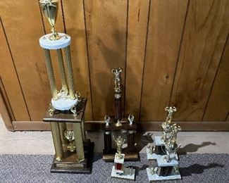 Bodybuilding trophies 