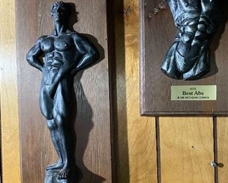 Bodybuilding plaques 