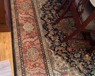 DINING RUG, KARASTAN, CUSTOM MADE. 10.6 X 8.8