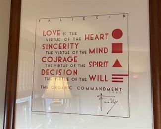 FRANK LLOYD WRIGHT PRINT