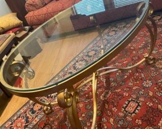 VERY NICE SOFA/OCCASIONAL TABLE