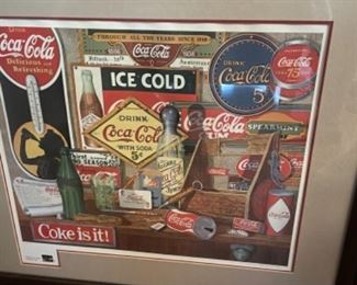 VINTAGE COKE PRINT