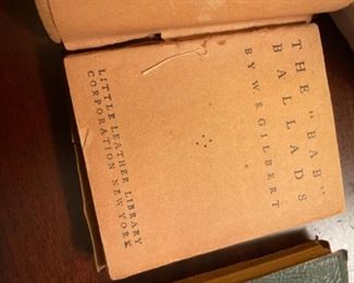 ANTIQUE LITTLE LEATHER LIBRARY