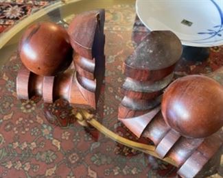 GREAT PAIR OF BOOK ENDS MADE IN SPAIN
