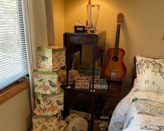 VINTAGE MAHOGANY SIDE TABLES