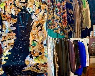 Vintage Classic Couture: Hermes; Bill Blass; Escada; Tory Birch; Harou; Ass Saints; Davis Dart; David Hayes; Worth; Roberta Pinto...