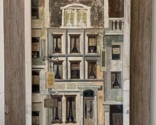 
“The Quiet Zone”, Gouache 
Margaret Layton, 20th c.
10x26