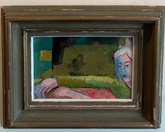 
Seated Woman, Oil on Board
Unsigned
12x6