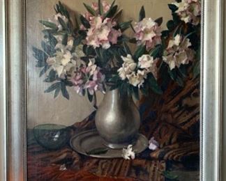 
Flowers in Pitcher, Oil on Canvas
Willy Fleur, 1888-1967
22x34