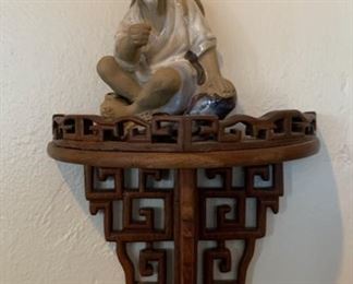 Wall Bracket & Chinese Mud Men