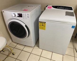 Less than 2 years old washer and dryer