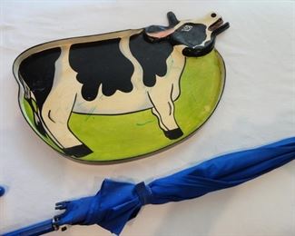 Funky Large Cow Tray