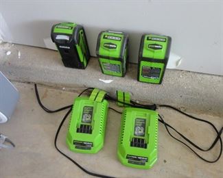 Green Works batteries