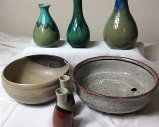 DAHA102 Ceramic Vases and Bowl