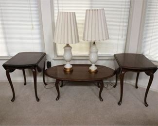 DAHA109 End Tables and Lamps