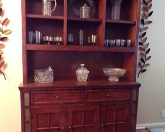 open face china hutch