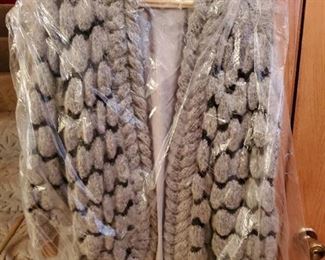 Career Franklin Womans Large Wool/ Polyester Winter Coat