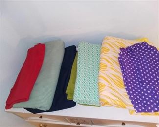 Lot of Various Lengths of Fabric