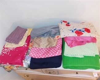 Lot of Various Lengths of Fabric