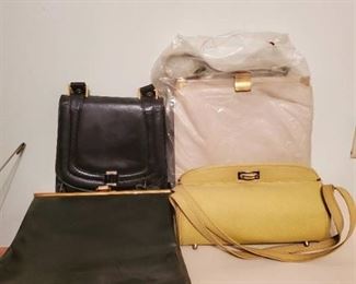 Lot of 4 Vintage Purses