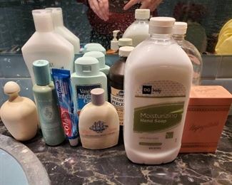 Lot of Bathroom Essentials