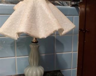 Marble Base Vintage Lamp
